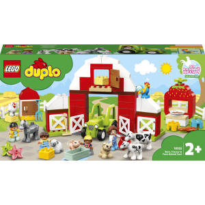 Конструктор LEGO DUPLO Town Фермерский трактор, домик и животные 97 деталей (10952) в Ужгороде