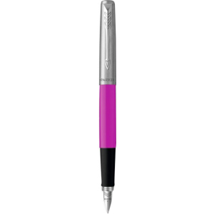 Ручка перова Parker Jotter 17 Plastic Pink CT FP F (15 511) ТОП в Ужгороді