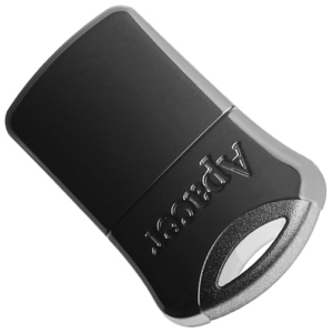 Apacer AH116 64GB USB 2.0 Black (AP64GAH116B-1) ТОП в Ужгороді