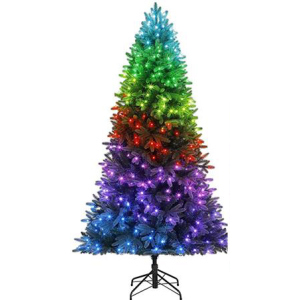 Искусственная елка Twinkly tree Strings RGB 250 Gen II Smart LED прединсталлированная гирлянда 1.5 м (TWT250STP-BEU) лучшая модель в Ужгороде