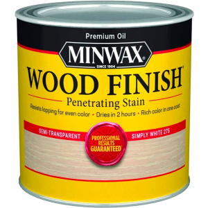 Морилка масляна Minwax Wood Finish професійна 0.946 л Простий білий (700524444) краща модель в Ужгороді