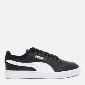 Кеди дитячі Puma Shuffle Jr 37568803 38 (5) Puma Black-Puma White-Puma Team Gold (4063697662391) в Ужгороді