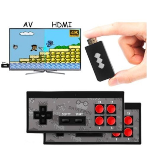 Игровая приставка консоль беспроводная HDMI Dendy NES 8бит 786игр Data Frog Y2 HD