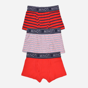 Трусики-шорты Minoti 7B BRIEF 2 35096JNR 98-104 см 3 шт Красные (5059030615611) ТОП в Ужгороде