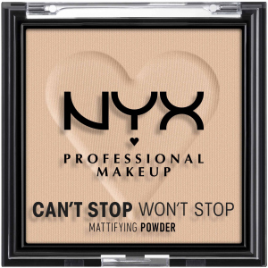 купить Матирующая пудра для лица NYX Professional Makeup Can't Stop Won't Stop 3 Light Medium 6 г (800897004224)