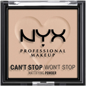 Пудра для обличчя, що матує NYX Professional Makeup Can't Stop Won't Stop 4 Medium 6 г (800897004231) рейтинг