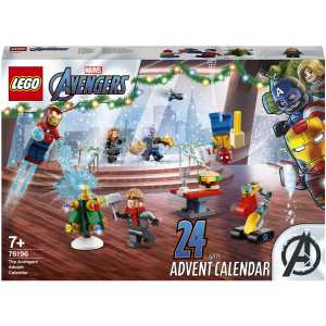 Конструктор LEGO Мстители Marvel Новогодний адвент-календарь 298 деталей (76196) лучшая модель в Ужгороде