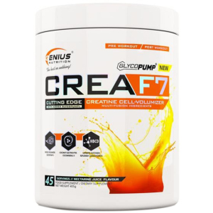 Креатин Genius Nutrition Crea F7 405 г Зелене яблуко (5402379768416) надійний