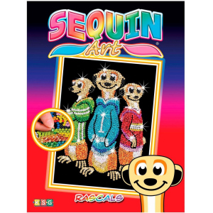 Набор для творчества Sequin Art Red Rascals Meerkats 25х34 см (SA1008) рейтинг