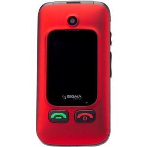 Мобильный телефон Sigma mobile Comfort 50 Shell Dual Sim Black/Red в Ужгороде