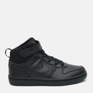 Кросівки дитячі Nike Court Borough Mid 2 (Psv) CD7783-001 35 (3Y) Чорні (193152386754)