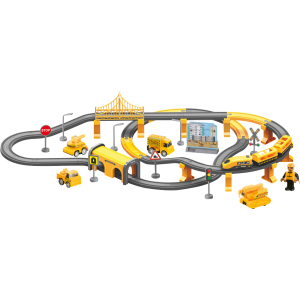 Електрична залізниця ZIPP Toys Міський експрес 92 деталі Жовта (5320051) надійний