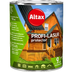 Лазур Altax Profi-Lasur Protector 0.75 л коричневий (50210723) надійний