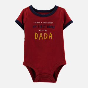 Боди-футболка Carters 1M009210 92 см 600 R Red (194135469051)