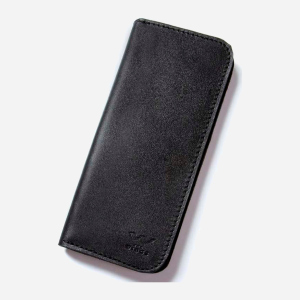 Жіночий гаманець шкіряний The Wings Middle TW-Wallet-Middle-black-ksr Чорний краща модель в Ужгороді