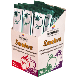 Упаковка смокви яблучно-сливовий Spektrumix 20 шт х 20 г (4820187981178) краща модель в Ужгороді