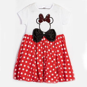 купити Сукня Disney Minnie Mouse MN15551 98 см Біло-червоне з чорним (8691109789884)