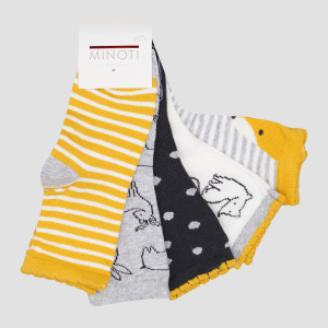 Набір шкарпеток Minoti Tg Sock 32 35229JNR 29-30 5 пар Жовтий (5059030619978) ТОП в Ужгороді