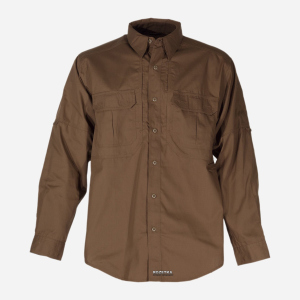 Сорочка тактична 5.11 Tactical Taclite Pro Long Sleeve Shirt 72175 XL Battle Brown (2000980353798) в Ужгороді