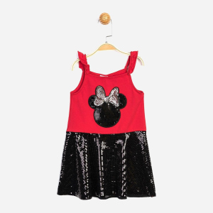 Сарафан Disney Minnie Mouse MN15539 92 см Червоний із чорним (8691109789648) краща модель в Ужгороді