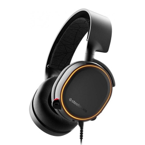 Ігрова гарнітура SteelSeries Arctis 5, black 2019 Edition (61504) краща модель в Ужгороді