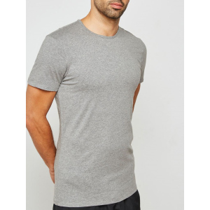 Футболка Puma Basic Men's Crew Neck T-Shirt 2P 90730703 XL 2 шт Grey (8718824591988) надійний