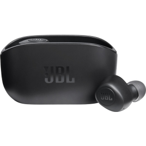 Навушники JBL Wave 100 TWS Black (JBLW100TWSBLK) краща модель в Ужгороді