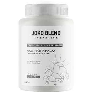 Альгінатна маска Joko Blend, що очищає з вугіллям 200 г (4823109400757) краща модель в Ужгороді