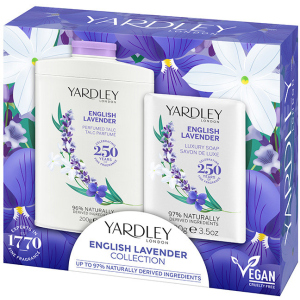 Набір Yardley Тальк English Lavender 200 г + Мило English Lavender 100 г (5056179303652) краща модель в Ужгороді