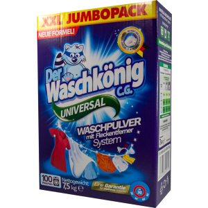 Порошок для стирки Waschkonig Universal 7.5 кг (4260353550959) лучшая модель в Ужгороде