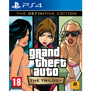 Игра GTA Trilogy для PS4 (Blu-ray диск, Russian subtitles) лучшая модель в Ужгороде