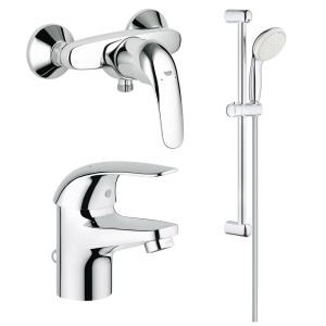 Набор смесителей Grohe Euroeco 123232S в Ужгороде