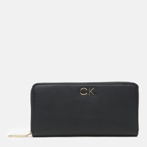 Кошелек женский Calvin Klein Jeans Re-Lock Slim Z/A Wallet Lg K60K608919-BAX Ck Black (8719855200917) ТОП в Ужгороде