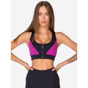 Спортивный топ Designed for Fitness 309603301 S Черный с фиолетовым (DF2000000026862) в Ужгороде