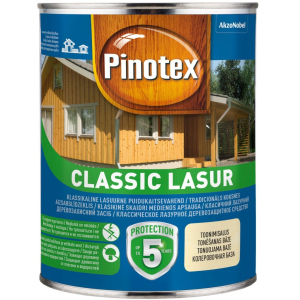 Захисно-декоративний засіб для деревини PINOTEX CLASSIC LASUR орегон 1 л. краща модель в Ужгороді