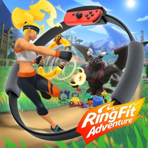 Гра Switch Контролер Ring Fit Adventure + гра + ремінь (45496424978) надійний