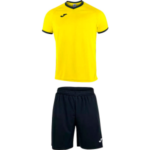 Футбольная экипировка Joma Academy 6XS-5XS Желто-черная (101097.901_6XS-5XS) лучшая модель в Ужгороде