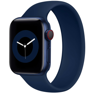 Ремінець Promate Loop-44L для Apple Watch 42-44 мм 1/2/3/4/5/6/7/SE Navy (loop-44l.navy) рейтинг