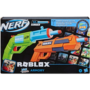 Набір бластерів Hasbro Nerf Роблокс Джаїлбрейк Армор (F2479) (5010993878819) краща модель в Ужгороді