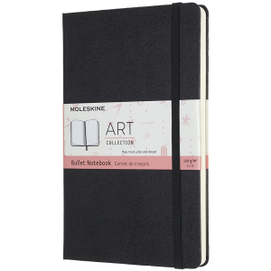 Нотатник Moleskine Art Bullet 13 х 21 см 160 сторінок у крапку Чорна (8053853603357) в Ужгороді