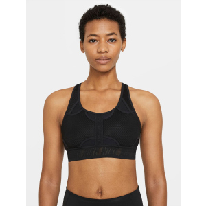 Спортивный топ Nike W Nk Swsh Dfadv Bra CZ4439-011 S Черный (194502719420) надежный