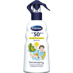 Сонцезахисний спрей Bubchen для дітей SPF 50+ 200 мл (7613036861540) в Ужгороді