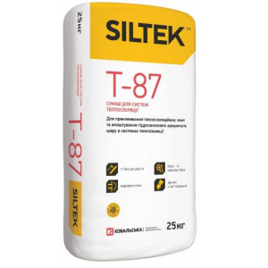 Суміш для систем теплоізоляції Siltek T-87 25кг в Ужгороді