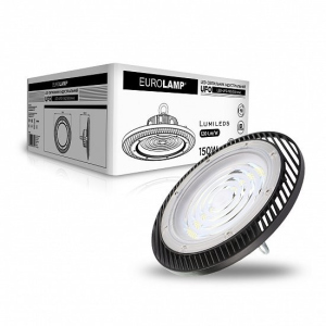 Світлодіодний світильник EUROLAMP High Bay UFO NEW 150Вт 5000K 18000Лм IP65 (LED-UFO-150/50(new)) краща модель в Ужгороді