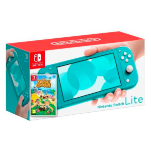 Портативна ігрова приставка Nintendo Switch Lite (Turquoise) + Гра Animal Crossing: New Horizons (російська версія) [60478] ТОП в Ужгороді