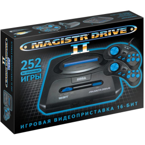 Ігрова приставка Sega Magistr X 16 bit 252 вбудованих ігор та підтримкою картриджів LX 460