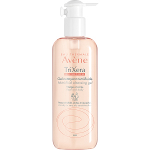 Очищаючий гель Avene TriXera Nutrition для сухої шкіри обличчя та тіла 400 мл (3282770074710) в Ужгороді