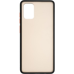 Панель Gelius Bumper Mat Case для Samsung Galaxy A71 (A715) Black в Ужгороде