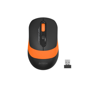 Миша Wireless A4Tech FG10S Orange/Black USB ТОП в Ужгороді