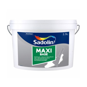 Шпаклівка дисперсійна SADOLIN MAXI BASE стартова світло-сіра 2,5л